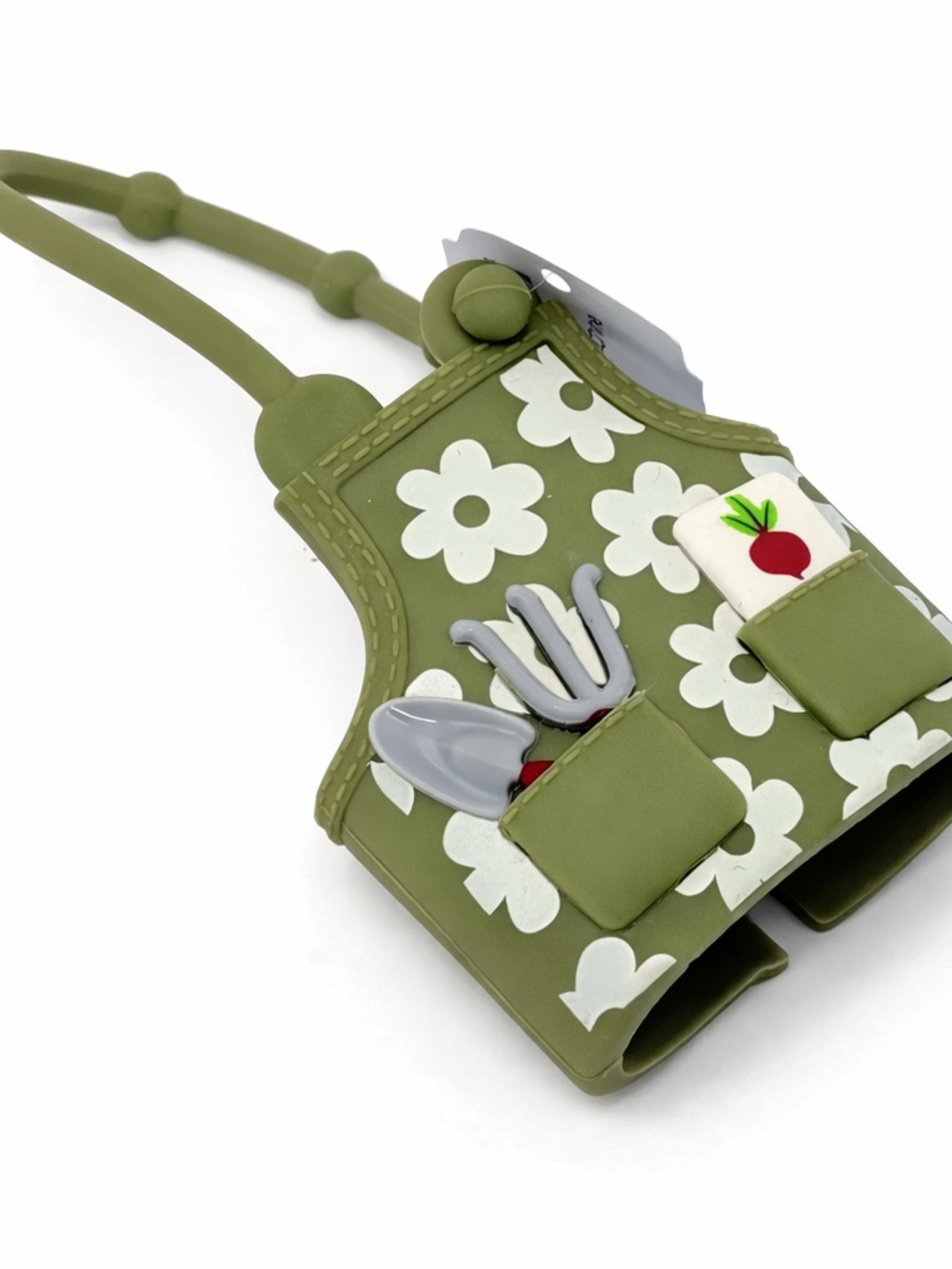 Bath & Body Works Gardening Apron PocketBac Holder Daisy Green - Picture 3 of 4